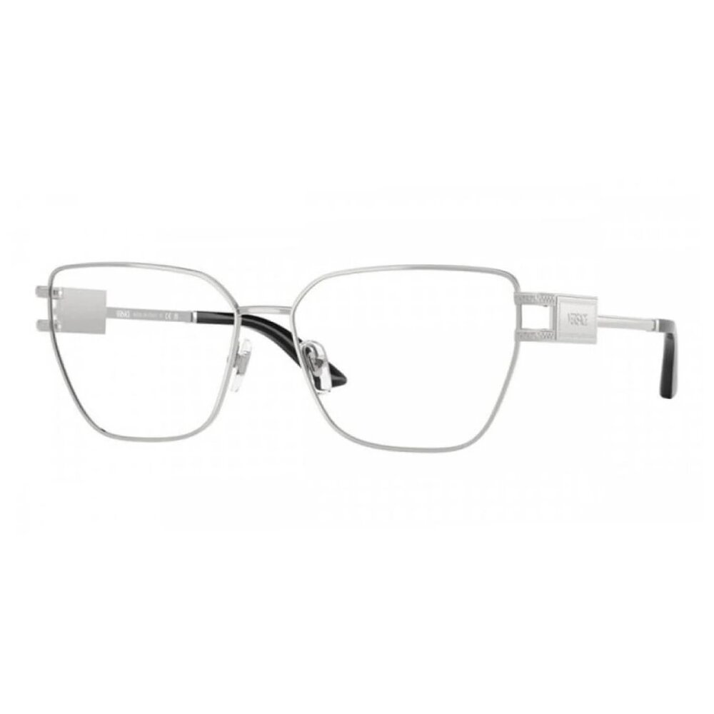 NEW VERSACE EYEGLASSES SILVER WOMEN EYEWEAR VE1301 1000 VERSACE